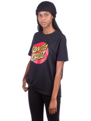 Netthandel Santa Cruz Classic Dot hos Blue Tomato Santa Cruz Dot Langermet Skate T Shirt T skjorter